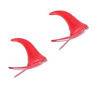 PUNELE 10 unids lindo y moda diablo cuerno pelo clips, gran accesorio y decoración para niñas, mujeres con plástico, para Navidad, Halloween