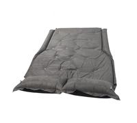 PUNELE Colchón de aire para SUV de 5 cm de grosor, ante suave, cama inflable con protector lateral para camión SUV grande (gris ceniza)