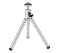 PUNELE Soporte Triangular Ligero de Ventilador, Trípode Vertical para Acampar Al Aire Libre con Almacenamiento Retráctil de 6 Mm Aleación de Aluminio Ajustable de 15-30 Cm para la