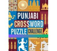 PUNJABI CROSSWORD PUZZLE CHALLENGE: Large Print Punjabi Crosswords for kids Adults & Seniors , Vocabulary Builder , Fun Brain Games Word Puzzles