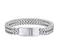 Punk Bracelet - Gothic Style Bracelets - Mens Bracelets - Stainless Steel Jewelry Wrist Accessory For Men, Grandpa, Husband, Or Son - Durable Punk Style Bracelet For Casual Outfits, Daily Wear