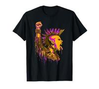 Punk británico Reino Unido Anarquía Cyberpunk Camiseta