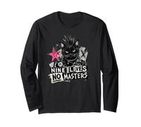 Punk Cat Nine Lives No Masters Mohawk Anarchy Manga Larga