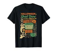 Punk Funny Horror Spooky Halloween Ghost Show Ghost Esqueleto Camiseta