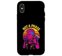 Punk gay no es un orgullo arcoíris de fase. Carcasa para iPhone X/XS