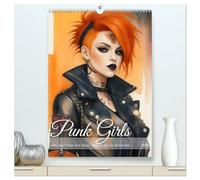 Punk Girls mit einer Prise New Wave (hochwertiger Premium Wandkalender 2026 DIN A2 hoch), Kunstdruck in Hochglanz: Subkultur und auch Modeerscheinung