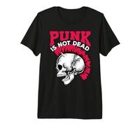 Punk Is Not Dead I Punker & Anarchie para Punk Rock Camiseta Premium