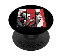 Punk & Mariposa - El Arte se Encuentra con la rebelión PopSockets PopGrip Adhesivo