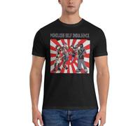 Punk-Music-s-T-Shirt-Mindless-Self-Indulgence-tee-Shirt-Short-Sleeve-Crew-Neck