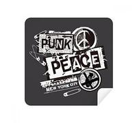 Punk New York - Juego de 2 gafas de limpieza para limpiar la pantalla del teléfono y gamuza