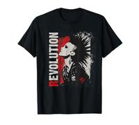 Punk Rock Chica revolución Camiseta