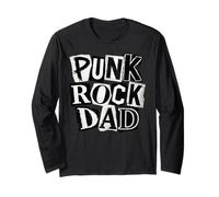 Punk Rock Dad Tattoos Punker Rocker Ska Music Band Padre Manga Larga