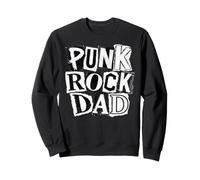 Punk Rock Dad Tattoos Punker Rocker Ska Music Band Padre Sudadera