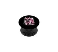 Punk Rock Mapache Anarquista Procyon Lotor Entusiasta PopSockets PopGrip Adhesivo