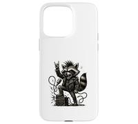 Punk Rock Mapache Etapa Furia Carcasa para iPhone 15 Pro MAX