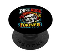 Punk Rock para Siempre - Punk Vintage PopSockets PopGrip Adhesivo