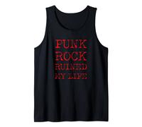Punk Rock Ruined My Life - EGirl EBoy Concert Music Festival Camiseta sin Mangas