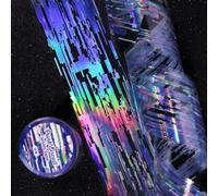 Punk Styles - Adhesivo transparente para álbumes de recortes, cinta PET duradera para diarios, cuadernos y actividades de manualidades, calcomanía de circuito punk