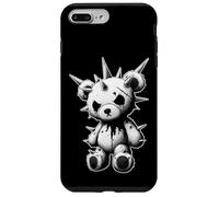 Punk Teddy - Oso de peluche sombrío con púas y cicatrices Carcasa para iPhone 7 Plus/8 Plus