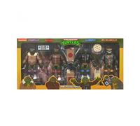 Punk turtles pack 4 scale action fig. 18 cm teenage mutant ninja turtles cartoon