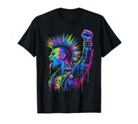 Punk UK Anarchy Cyberpunk Camiseta
