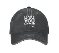 Punk Unisex algodón círculo Gorra de béisbol Adulto no Puedo Creer Que parecieras Meme Sombrero Ajustable de Padre Mujeres Hombres Hip Hop