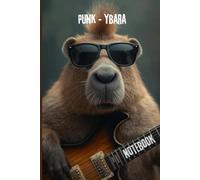 PUNK- YBRA - Lined Notebebook, 200 pages, A5 size: Funny Punk Rock Journal for Teens and Adults