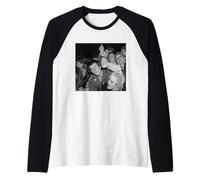 Punks Banda De Cuatro Rock contra El Racismo Concierto Virginia Turbett Camiseta Manga Raglan