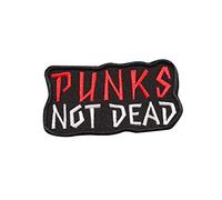 Punks NOT Dead, Exploited, Sum 41, Blink 182, The Offspring, Black Flag, Punk Rock, Heavy Metal, Ramones, My Grave Demonic4 - Accesorio bordado para recuerdo para planchar