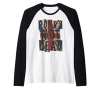 Punks Not Dead Union Jack Heritage Camiseta Manga Raglan