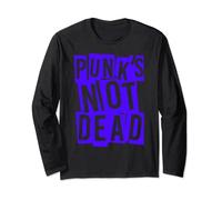 Punk's Not Dead - Vintage Punk Rock - Punk Is Not Dead Manga Larga