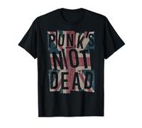Punk's Not Dead - Vintage UK London Flag - Punk Is Not Dead Camiseta