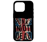 Punks Not Dead - Vintage - UK London Flag - Punk Is Not Dead Carcasa para iPhone 16 Pro