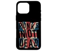 Punks Not Dead - Vintage - UK London Flag - Punk Is Not Dead Carcasa para iPhone 16 Pro MAX