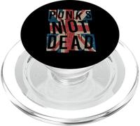 Punks Not Dead - Vintage - UK London Flag - Punk Is Not Dead PopSockets PopGrip para MagSafe