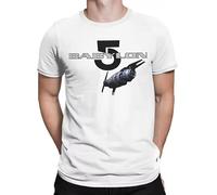 PUNMdrf66 Babylon 5 Space Station Accessories T Shirts White S