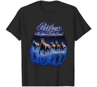 PUNMdrf66 Bob Seger 1980 Against The Wind Tour T Shirt Black L