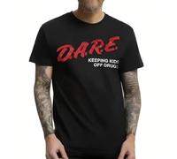 PUNMdrf66 D A R E Dare Logo T Shirt Black XXL