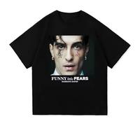 PUNMdrf66 Damiano David Funny Little Fears T Shirt Black S
