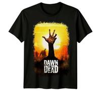 PUNMdrf66 Dawn of The Dead (1978) Movie Poster Inspired T-Shirt Retro Unisex Black XL