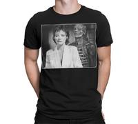 PUNMdrf66 Horror Movies Decayed Figure T-Shirt Black XXL