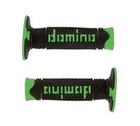 Puño Agarres de goma para manillar de Motocross, Pitbike, Enduro, Trial, MX, Freeride (Verde)