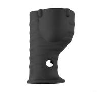 Puño de bota de sierra alternante N084697 compatible con DC385 18V, DC305, DC315K, DCS380B, DCS380L1, DCS380P1 de repuesto de goma de sierra inalámbrica, color negro