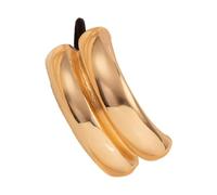 Puño de cola de caballo de metal, Corbata de pelo de metal,Brazalete para el pelo con cola de caballo de doble - Manguito elástico para el cabello con de, diadema de temperamento retro para mujer