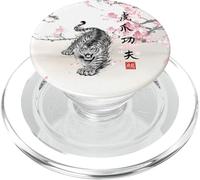 Puño de Kung Fu de Tiger Claw PopSockets PopGrip para MagSafe