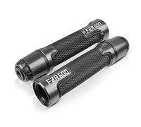 Puño de Manillar Universal para Moto 7/8" (46 mm) para Yamaha FZR600 1989-1993,Grey