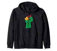 Puño de Poder de África Sudadera con Capucha