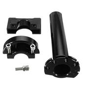 Puño Mando de Gas Corto rapido para Acelerador de Motos Aluminio (Negro)