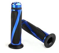 Puño Moto Universal, Empuñadura de Manillar de Motocicleta para Manillar de 7/8" 22mm, Agarraderas para Moto Aluminio CNC Antideslizantes Motocicletas Perillas Motocross para Moto Bici (4)