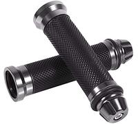 Puño Moto Universal, Empuñadura de manillar de motocicleta para manillar de 7/8" 22mm, Agarraderas para Moto Aluminio CNC Antideslizantes Motocicletas Perillas Motocross para Moto Bici (6)